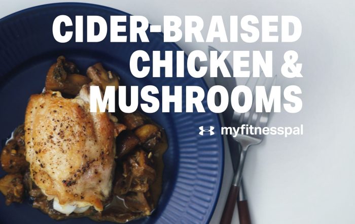 Cider-Braised Chicken & Mushrooms