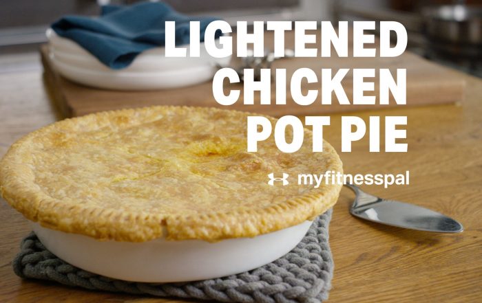 Lightened Chicken Pot Pie