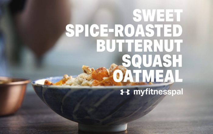 Sweet Spice-Roasted Butternut Squash Oatmeal