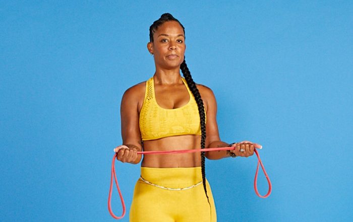 The At-Home Workout That’ll Smoke Your Upper Body With Just a Band
