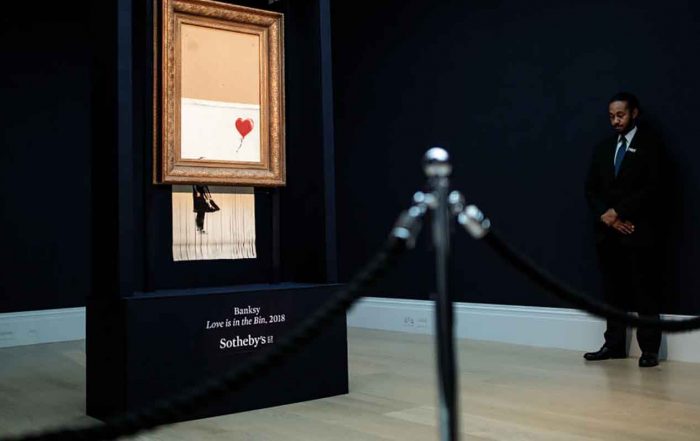 The Shredded Banksy Is Back, With a Much Higher Price
