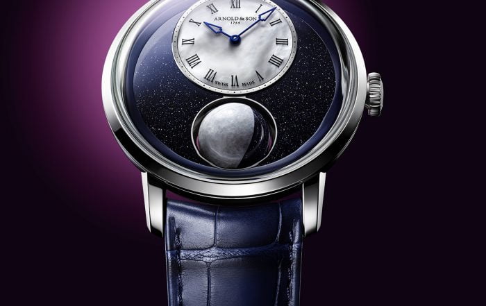 Arnold & Son’s Luna Magna Platinum Moonlight Chiaroscuro Brings in the Magic of the Moon to Horology